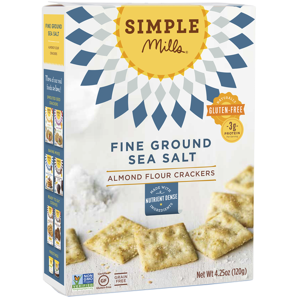 Fine Ground Sea Salt Almond Flour Crackers – AZDev_SimpleMills