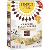 Cracked Black Pepper Almond Flour Crackers