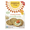 Everything Sprouted Seed Crackers