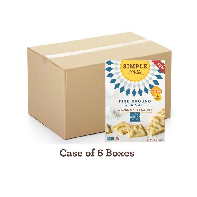 Wholesale Fine Ground Sea Salt Almond Flour Crackers