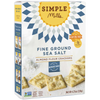 Fine Ground Sea Salt Almond Flour Crackers