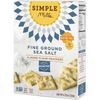 Fine Ground Sea Salt Almond Flour Crackers