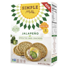 Jalapeño Sprouted Seed Crackers