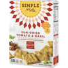 Sun-dried Tomato & Basil Almond Flour Crackers